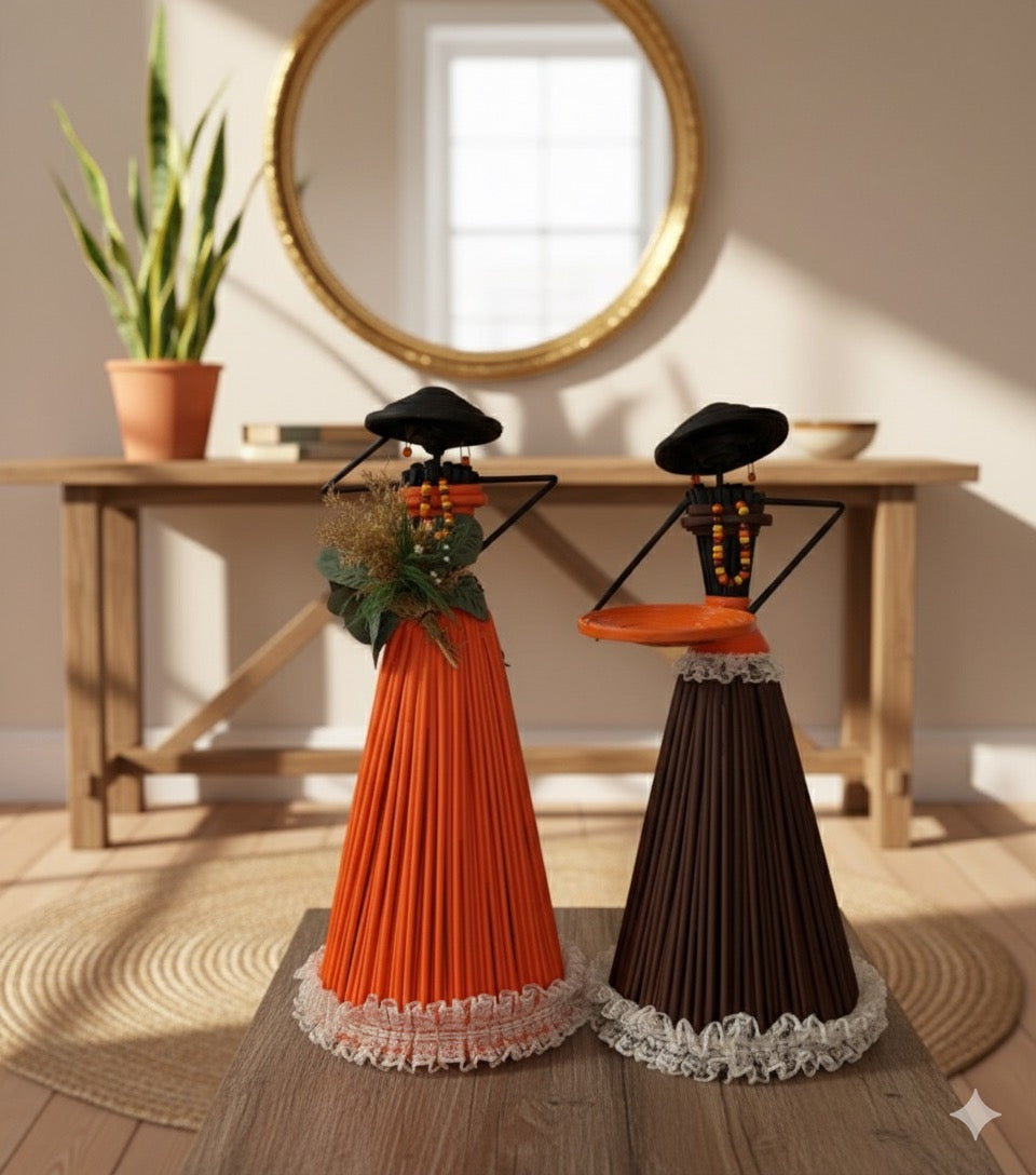 Afrikalı Kadın Biblo