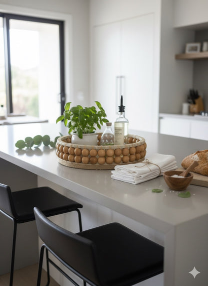 Oval 2’ Katlı Bohem Tepsi