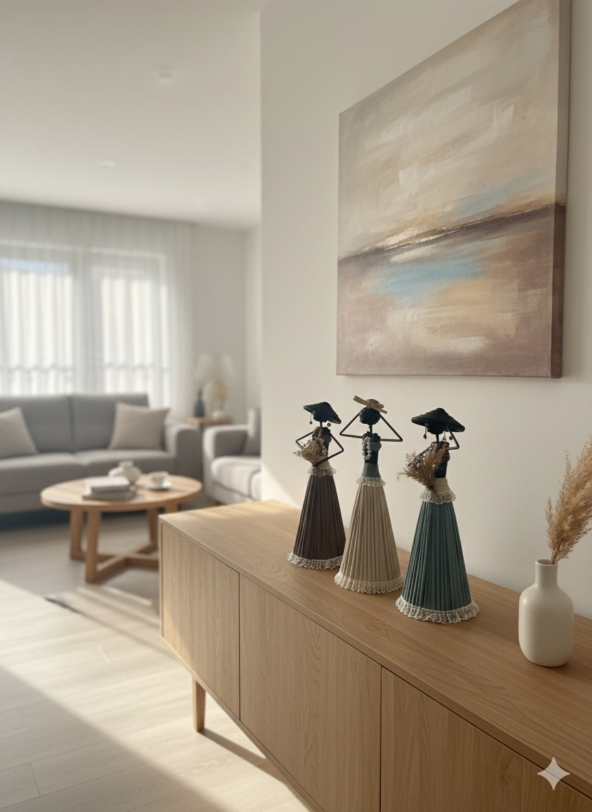 Afrikalı Kadın Biblo